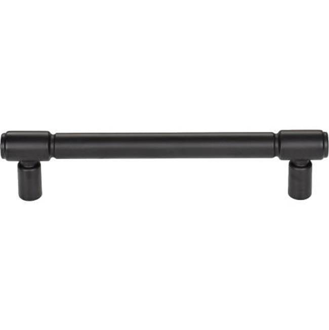 Top Knobs - Clarence Pull 5 1/16 Inch (c-c) Flat Black - Flat Black
