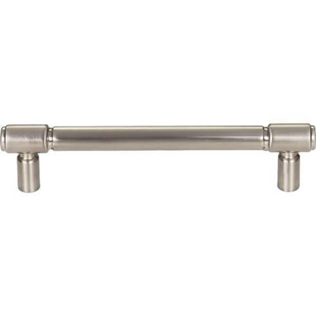 Top Knobs - Clarence Pull 5 1/16 Inch (c-c) Brushed Satin Nickel - Brushed Satin Nickel
