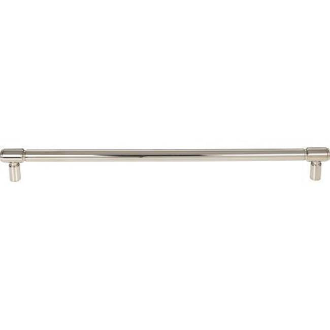 Top Knobs - Clarence Pull 12 Inch (c-c) Polished Nickel - Polished Nickel