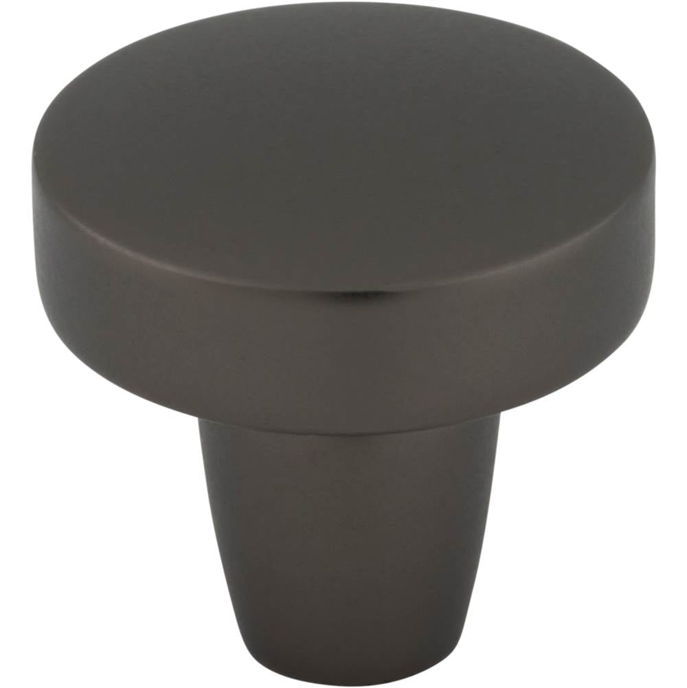 Top Knobs - Florham Knob 1 1/4 Inch Ash Gray - Ash Gray