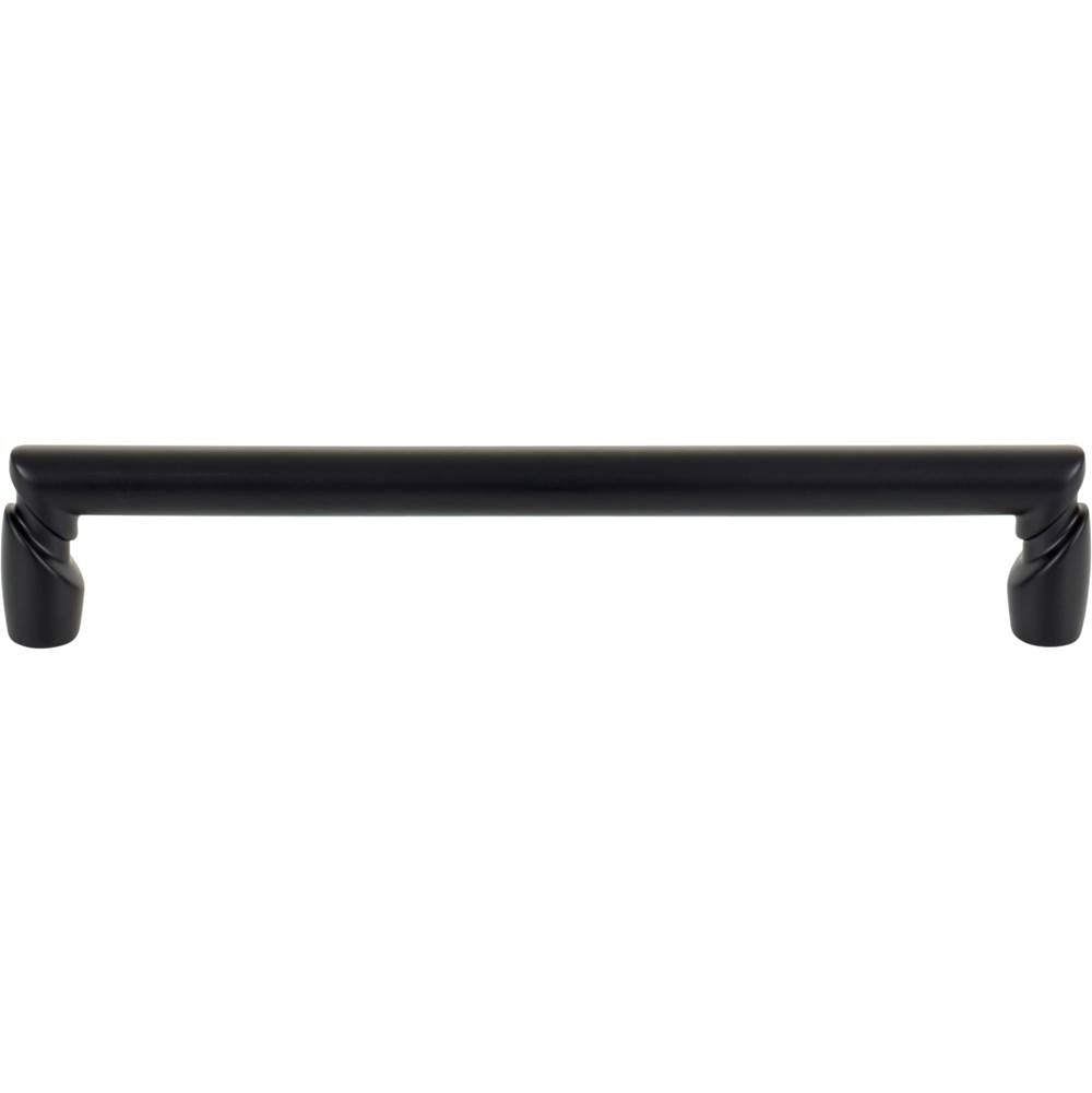 Top Knobs - Florham Pull 6 5/16 Inch (c-c) Flat Black - Flat Black