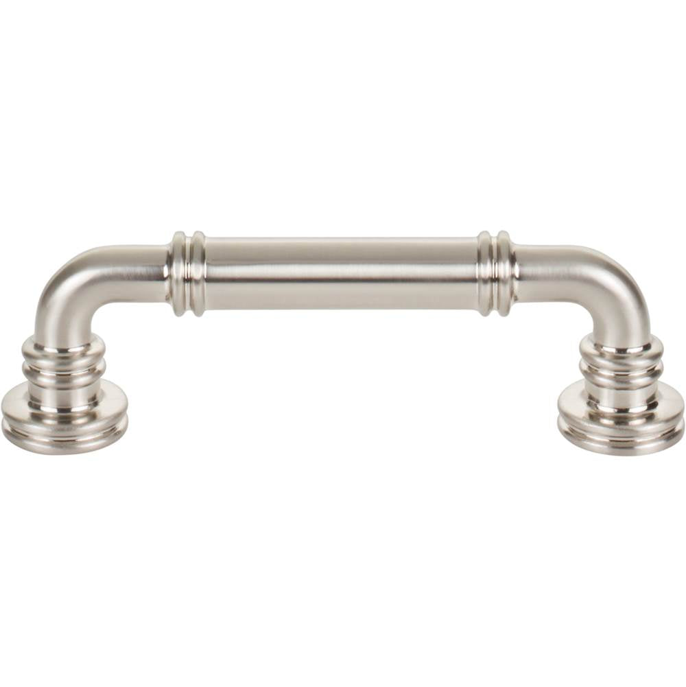 Top Knobs - Cranford Pull 3 3/4 Inch (c-c) Brushed Satin Nickel - Brushed Satin Nickel