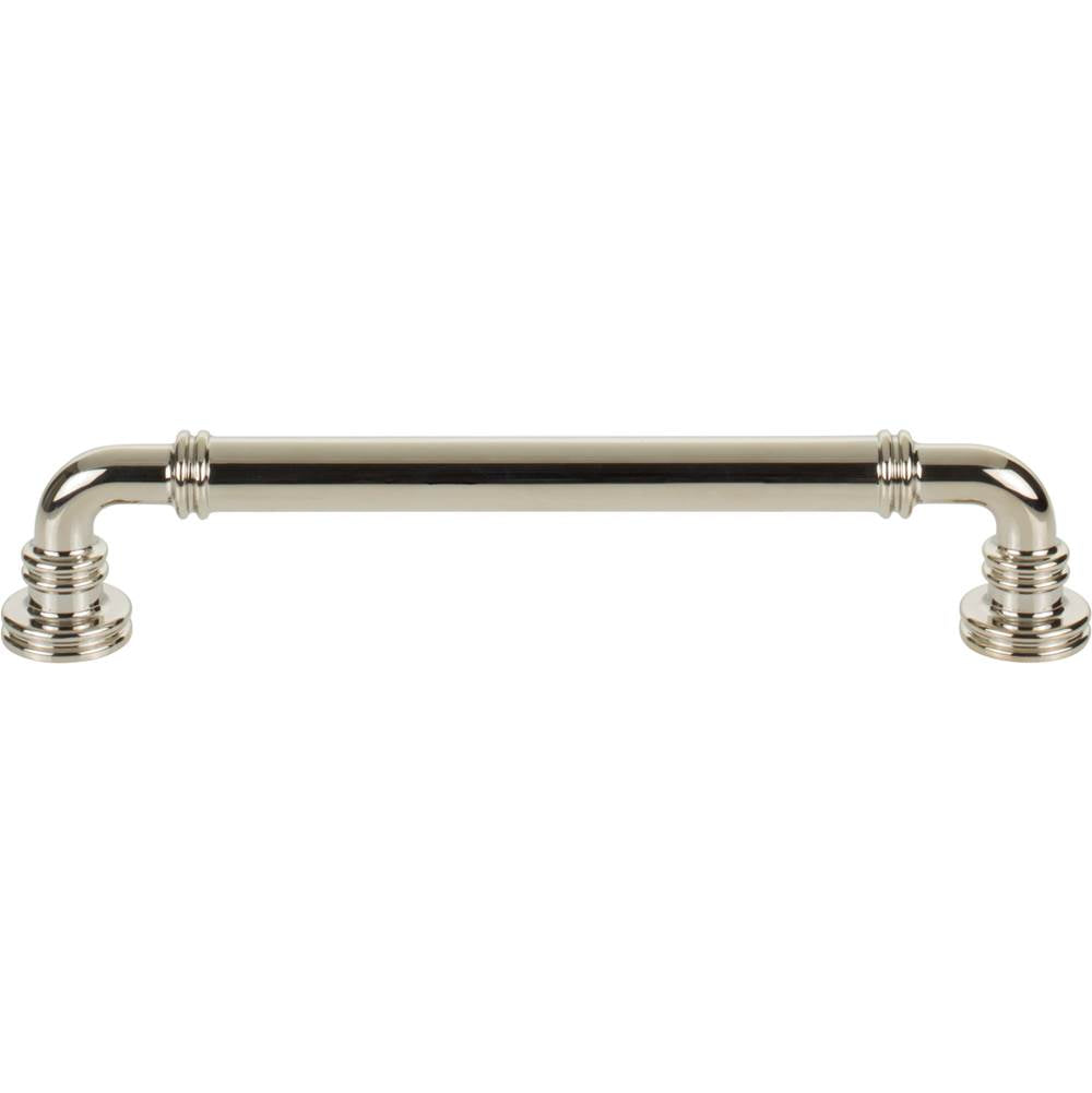 Top Knobs - Cranford Pull 6 5/16 Inch (c-c) Polished Nickel - Polished Nickel