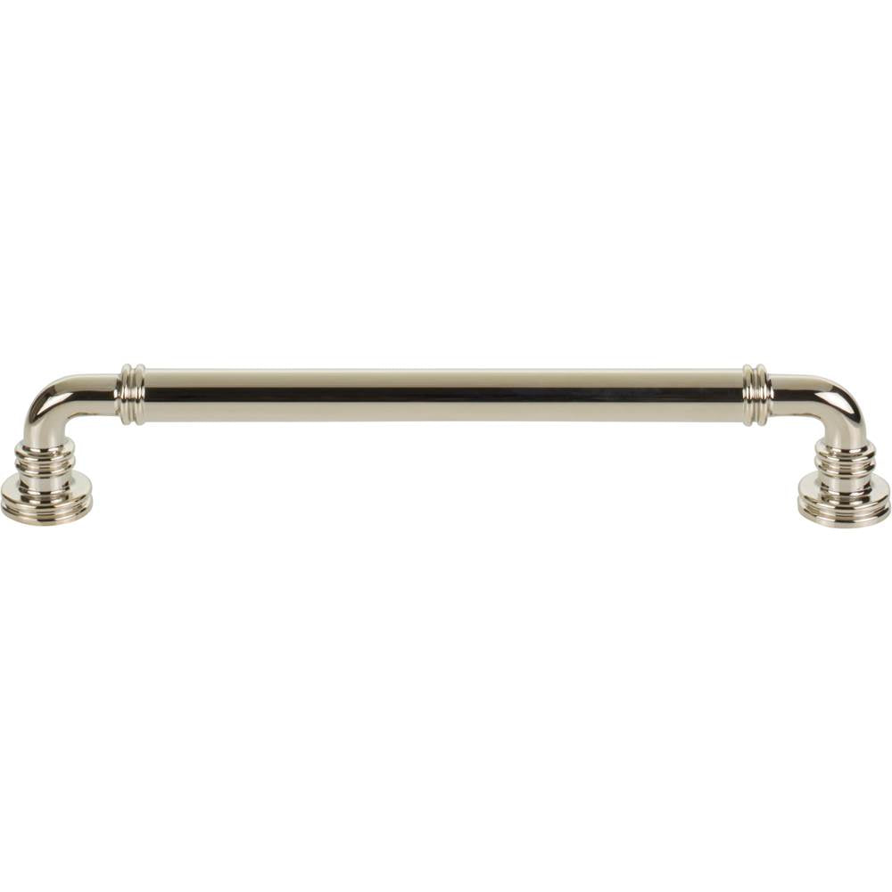 Top Knobs - Cranford Pull 7 9/16 Inch (c-c) Polished Nickel - Polished Nickel