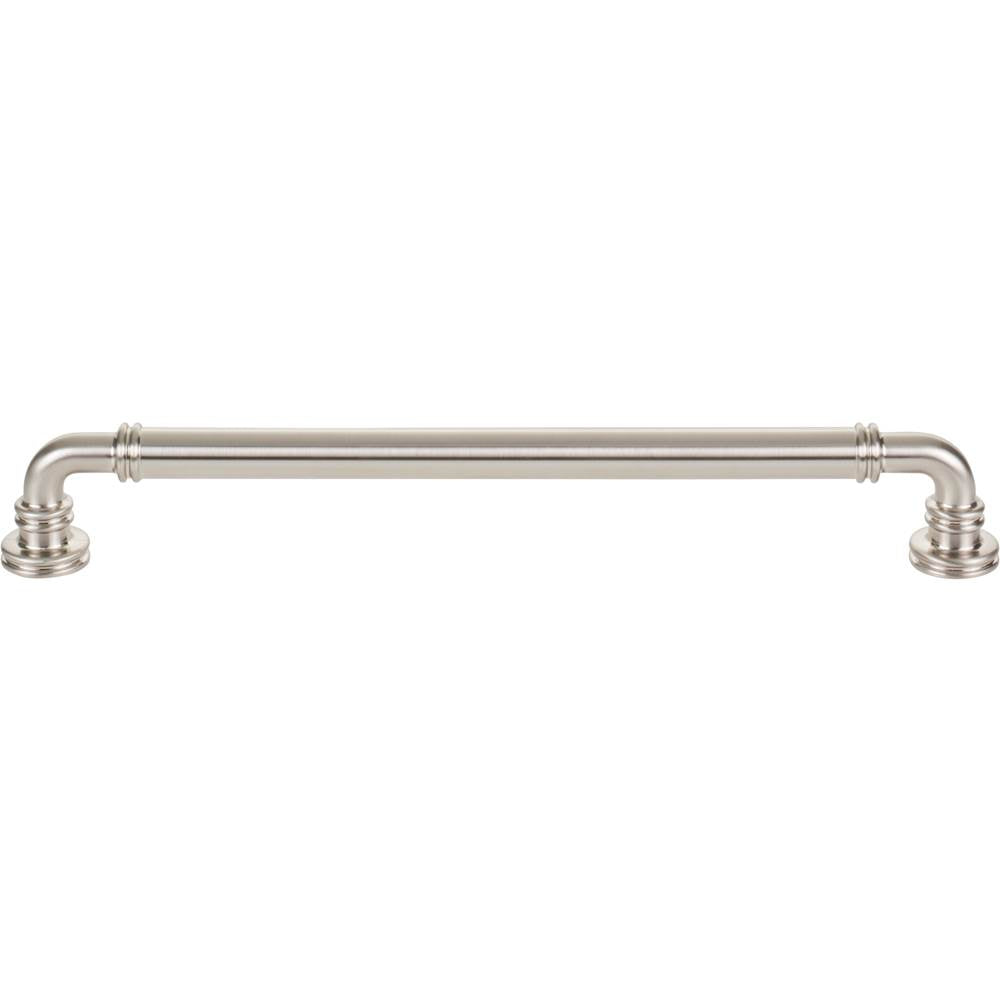 Top Knobs - Cranford Pull 8 13/16 Inch (c-c) Brushed Satin Nickel - Brushed Satin Nickel