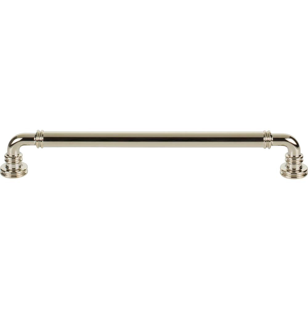 Top Knobs - Cranford Pull 8 13/16 Inch (c-c) Polished Nickel - Polished Nickel