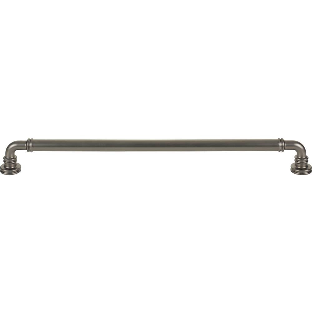 Top Knobs - Cranford Pull 12 Inch (c-c) Ash Gray - Ash Gray