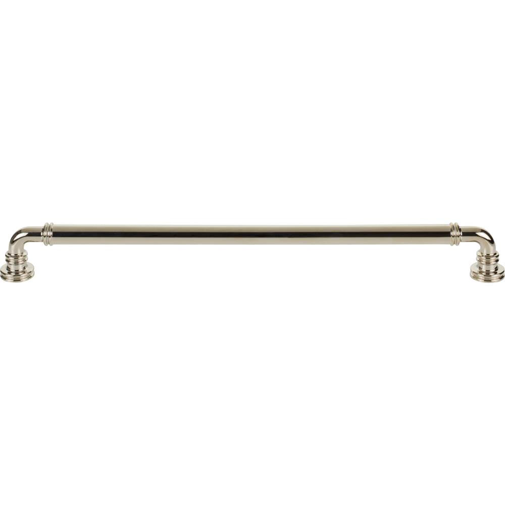Top Knobs - Cranford Pull 12 Inch (c-c) Polished Nickel - Polished Nickel