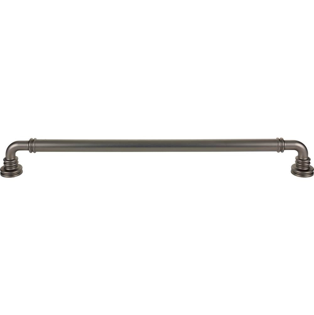Top Knobs - Cranford Appliance Pull 18 Inch (c-c) Ash Gray - Ash Gray