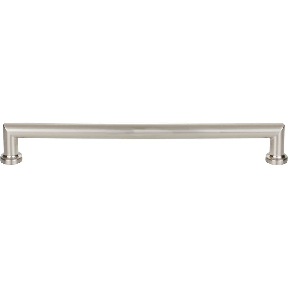 Top Knobs - Morris Pull 8 13/16 Inch (c-c) Brushed Satin Nickel - Brushed Satin Nickel