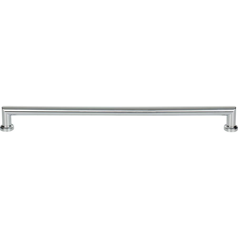 Top Knobs - Morris Pull 12 Inch (c-c) Polished Chrome - Polished Chrome