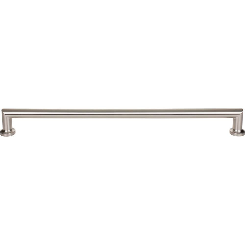 Top Knobs - Morris Appliance Pull 18 Inch (c-c) Brushed Satin Nickel - Brushed Satin Nickel