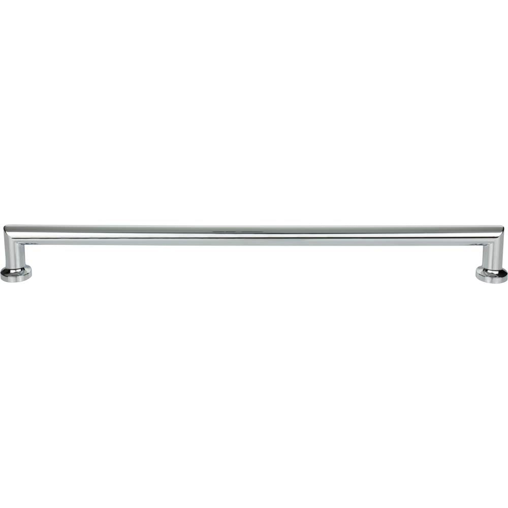 Top Knobs - Morris Appliance Pull 18 Inch (c-c) Polished Chrome - Polished Chrome