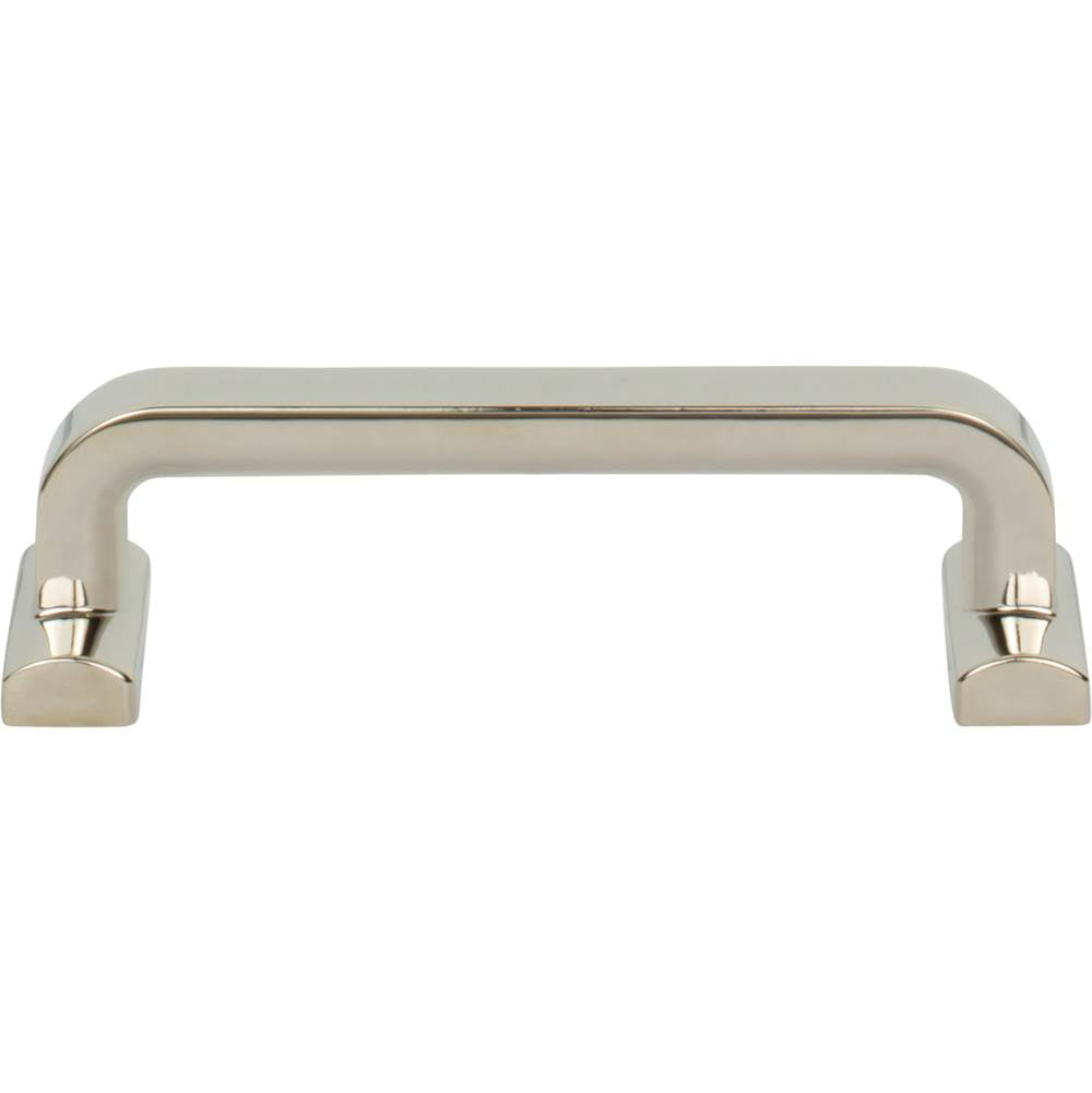 Top Knobs - Harrison Pull 3 3/4 Inch (c-c) Polished Nickel - Polished Nickel