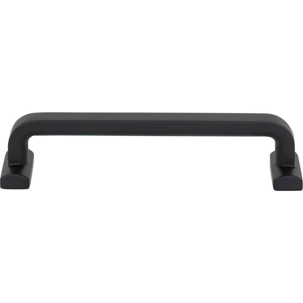 Top Knobs - Harrison Pull 5 1/16 Inch (c-c) Flat Black - Flat Black