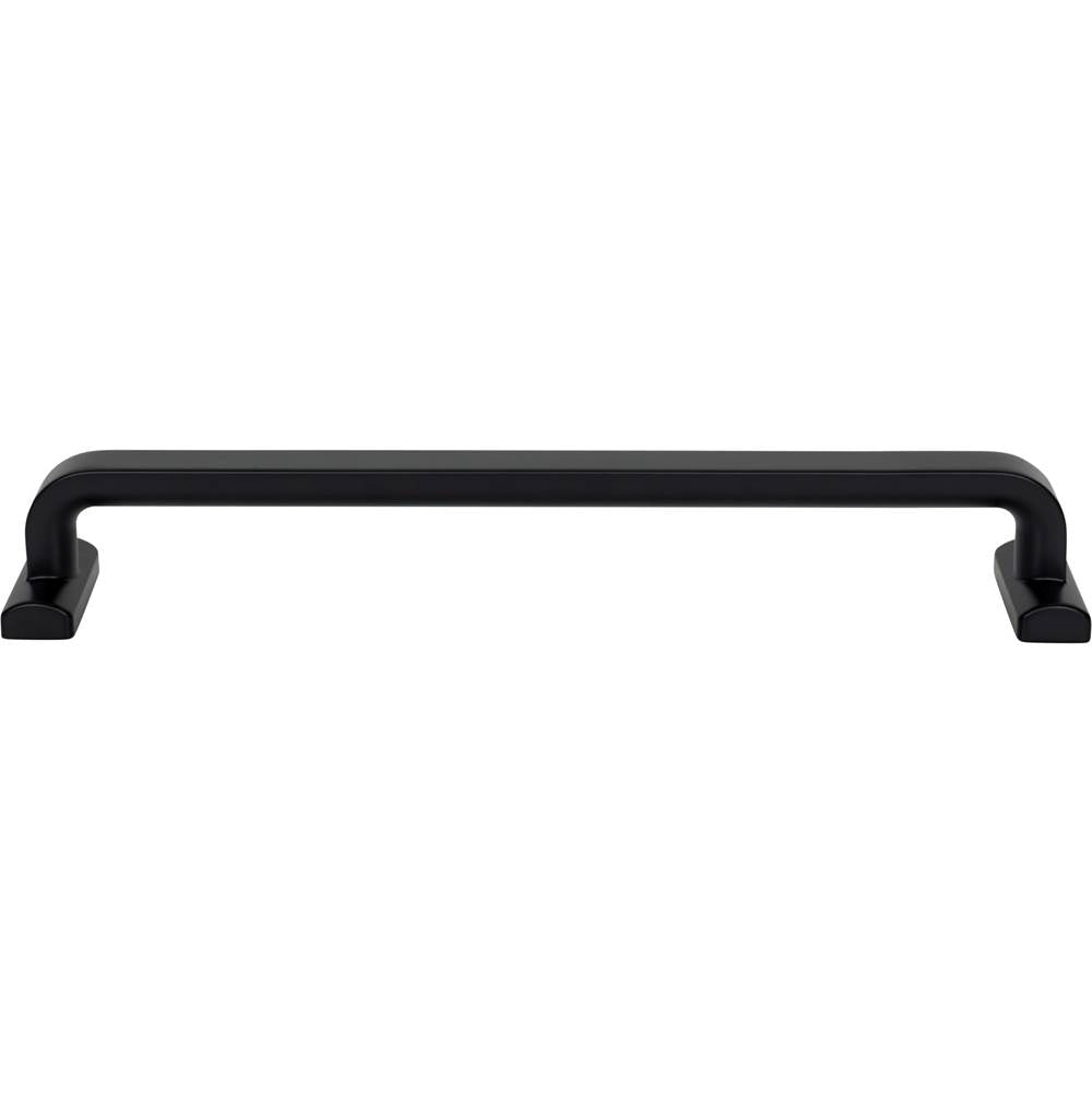 Top Knobs - Harrison Appliance Pull 12 Inch (c-c) Flat Black - Flat Black