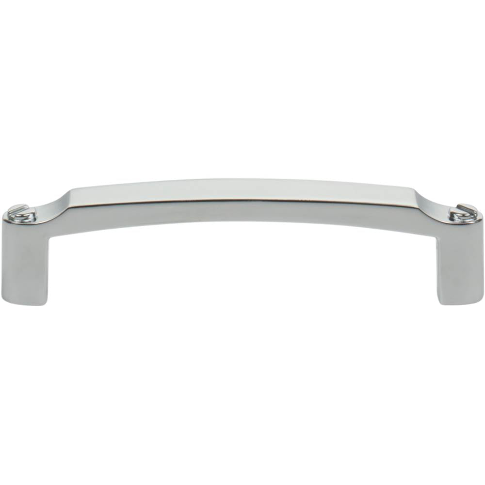 Top Knobs - Haddonfield Pull 3 3/4 Inch (c-c) Polished Chrome - Polished Chrome