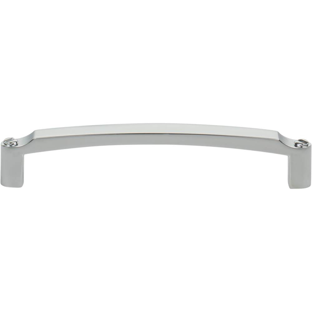 Top Knobs - Haddonfield Pull 5 1/16 Inch (c-c) Polished Chrome - Polished Chrome