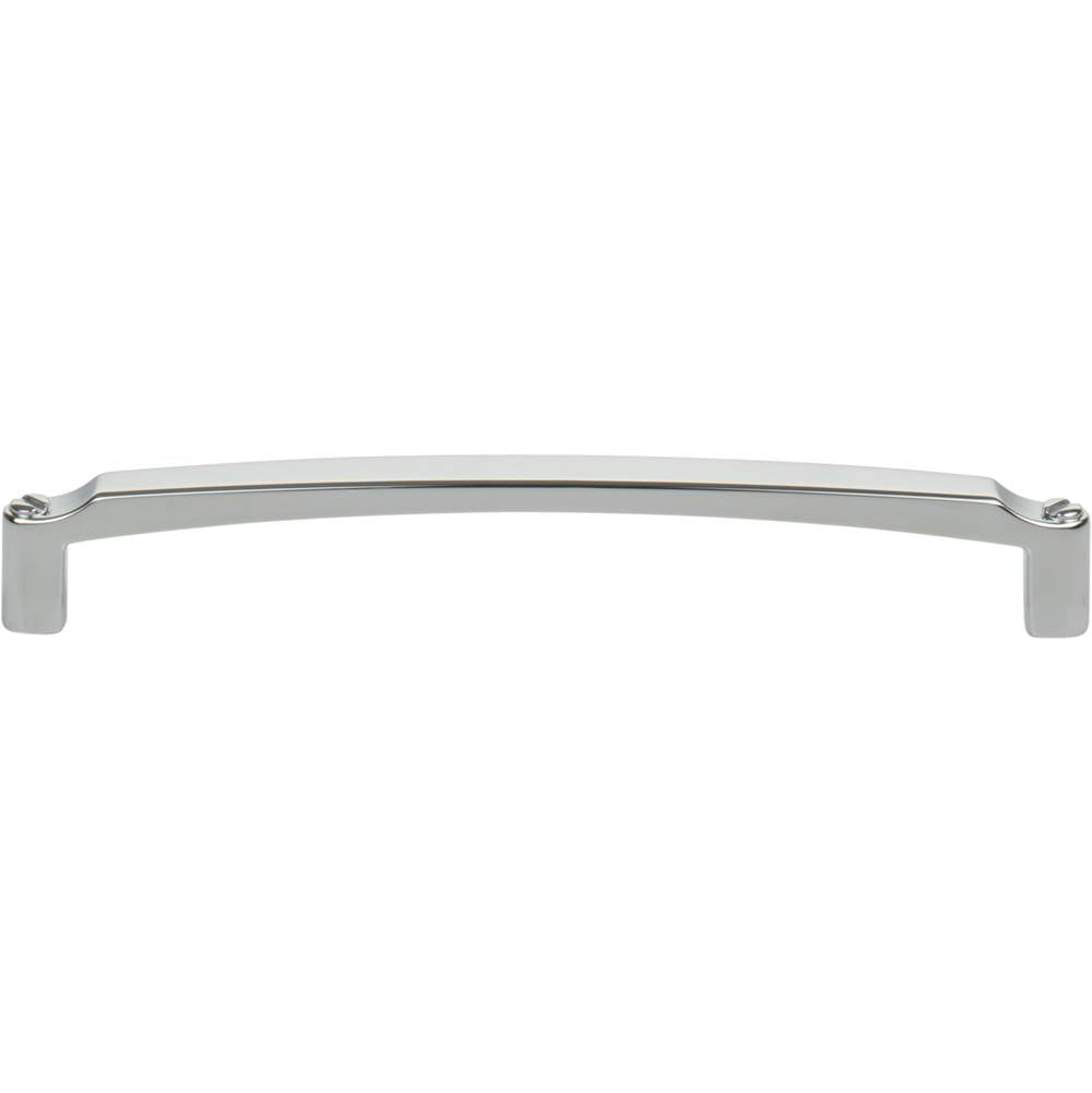 Top Knobs - Haddonfield Pull 6 5/16 Inch (c-c) Polished Chrome - Polished Chrome