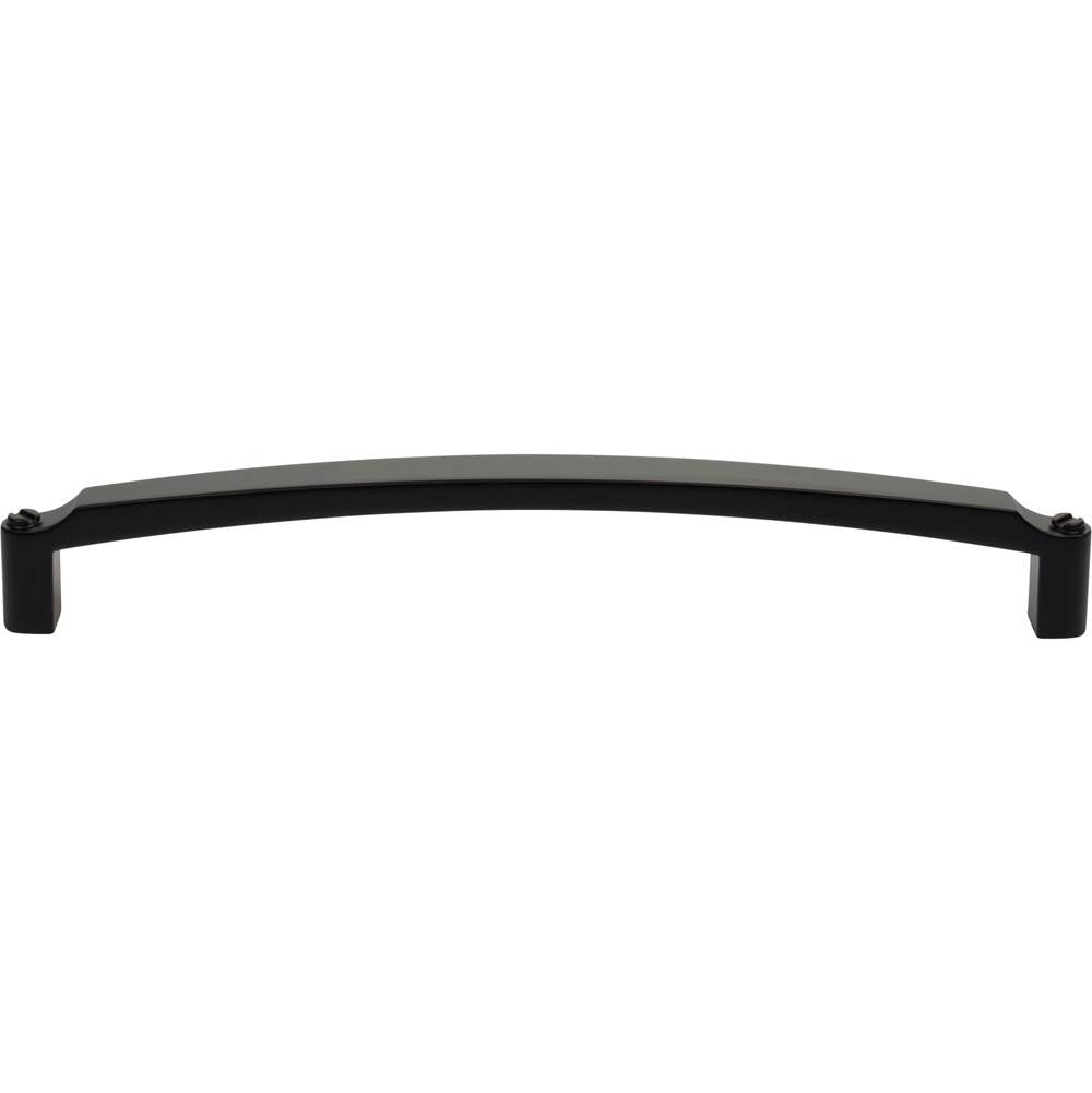 Top Knobs - Haddonfield Appliance Pull 12 Inch (c-c) Flat Black - Flat Black