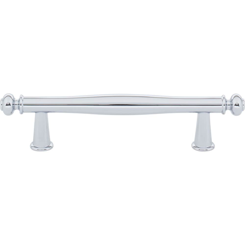 Top Knobs - Coddington Pull 3 3/4 Inch (c-c) Polished Chrome - Polished Chrome