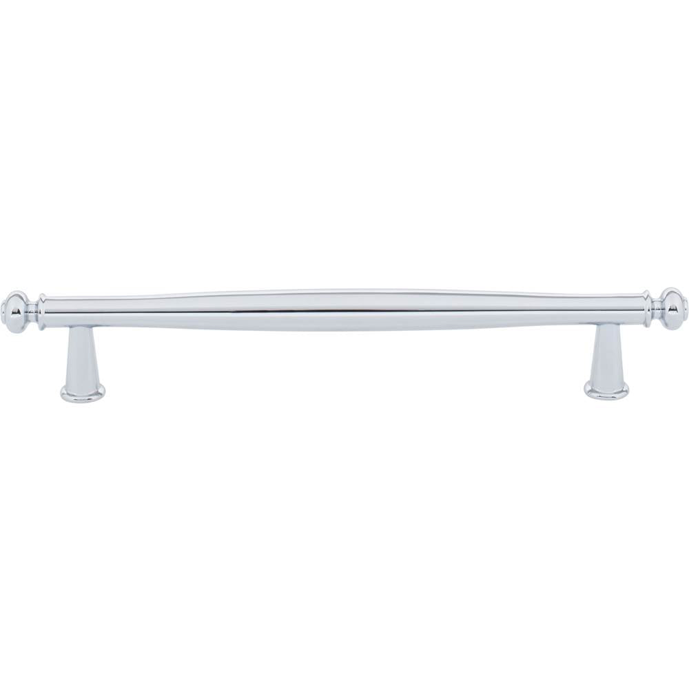 Top Knobs - Coddington Pull 6 5/16 Inch (c-c) Polished Chrome - Polished Chrome