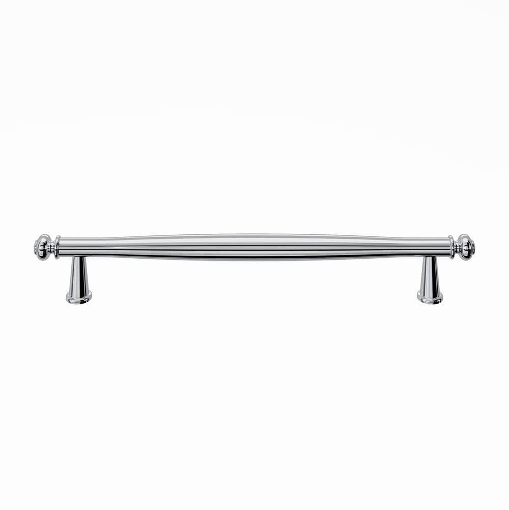 Top Knobs - Coddington Pull 7 9/16 Inch (c-c) Polished Chrome - Polished Chrome