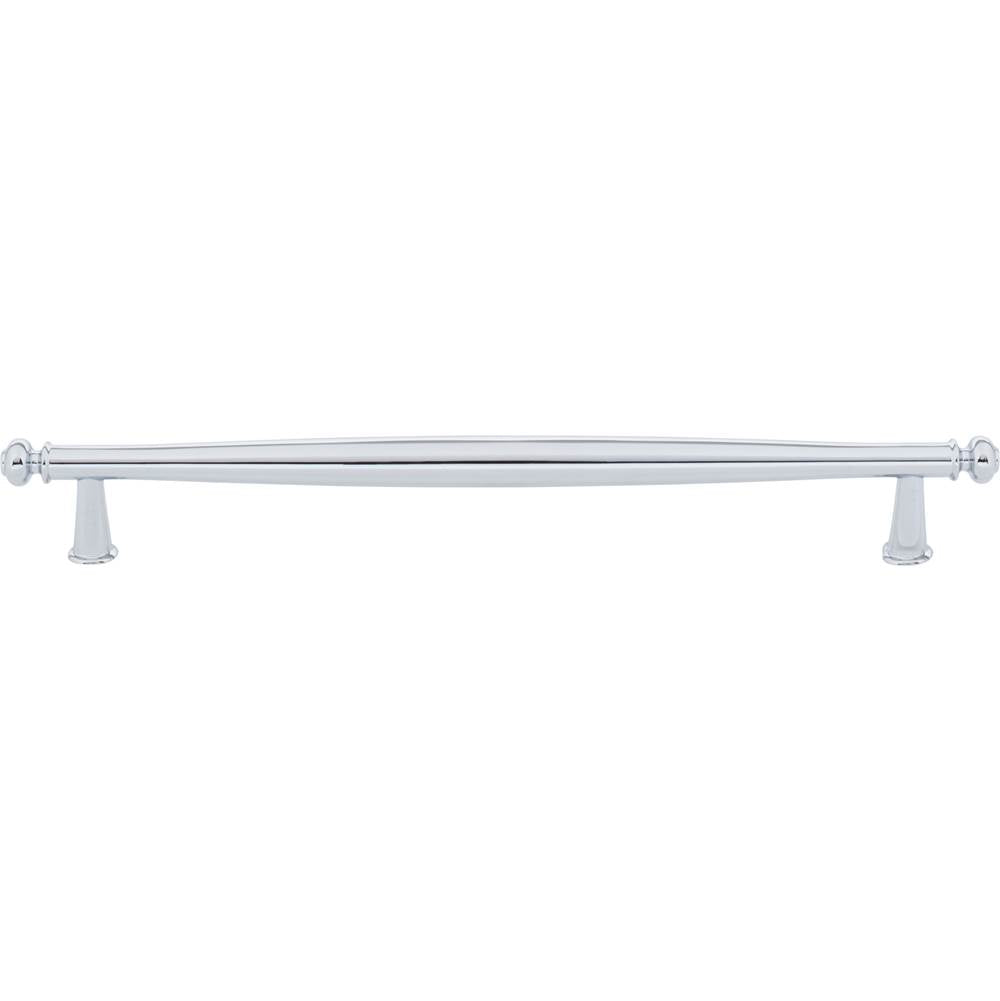 Top Knobs - Coddington Pull 8 13/16 Inch (c-c) Polished Chrome - Polished Chrome