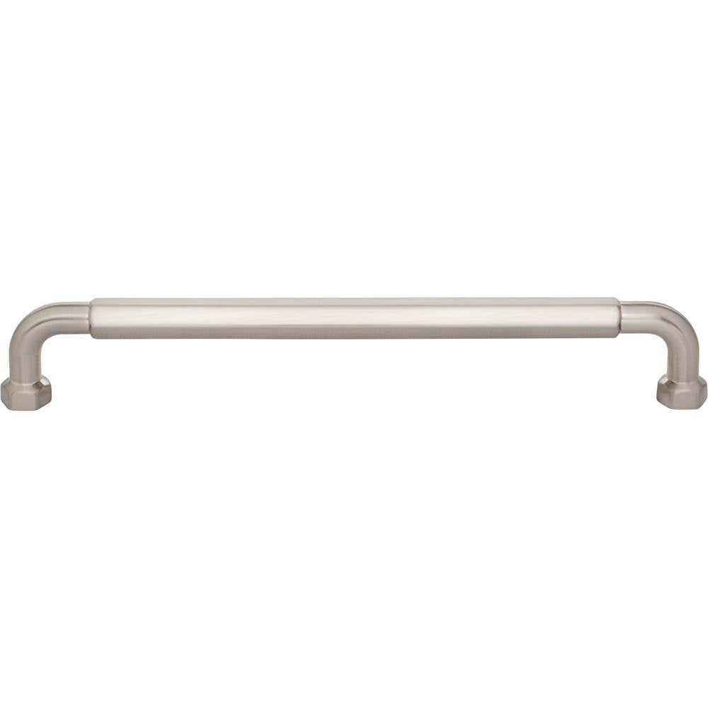 Top Knobs - Dustin Pull 7 9/16 Inch (c-c) Brushed Satin Nickel - Brushed Satin Nickel