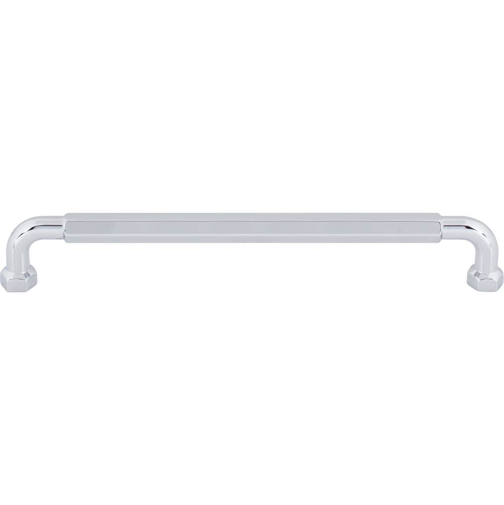 Top Knobs - Dustin Pull 7 9/16 Inch (c-c) Polished Chrome - Polished Chrome