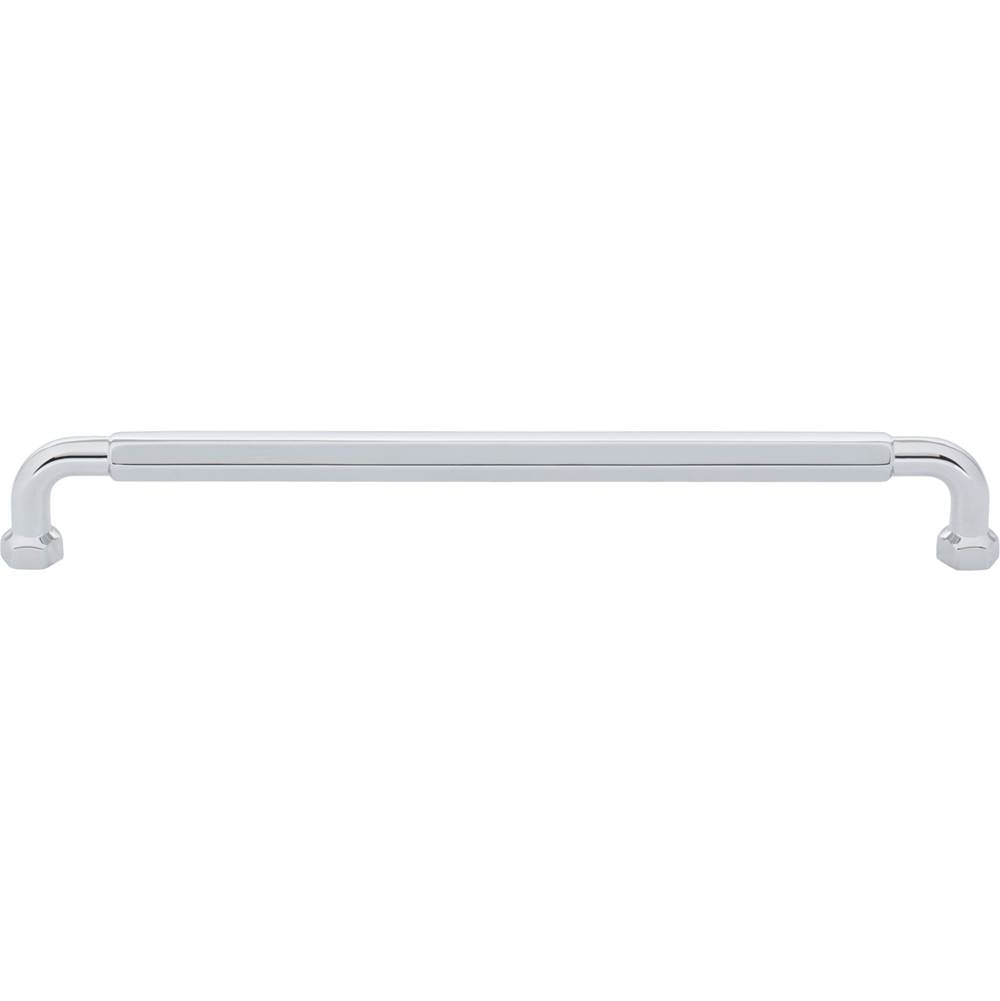 Top Knobs - Dustin Pull 8 13/16 Inch (c-c) Polished Chrome - Polished Chrome