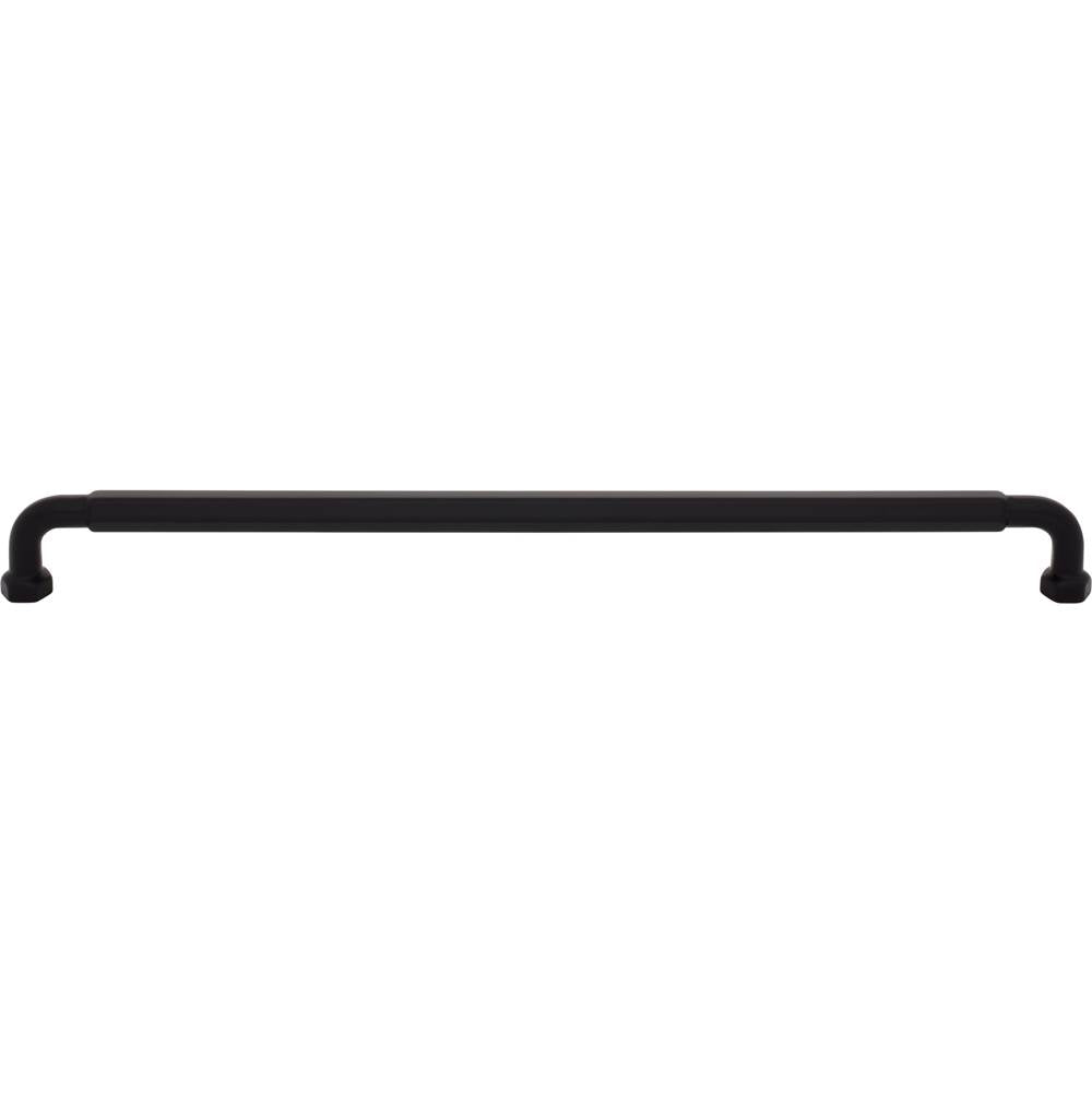 Top Knobs - Dustin Pull 12 Inch (c-c) Flat Black - Flat Black