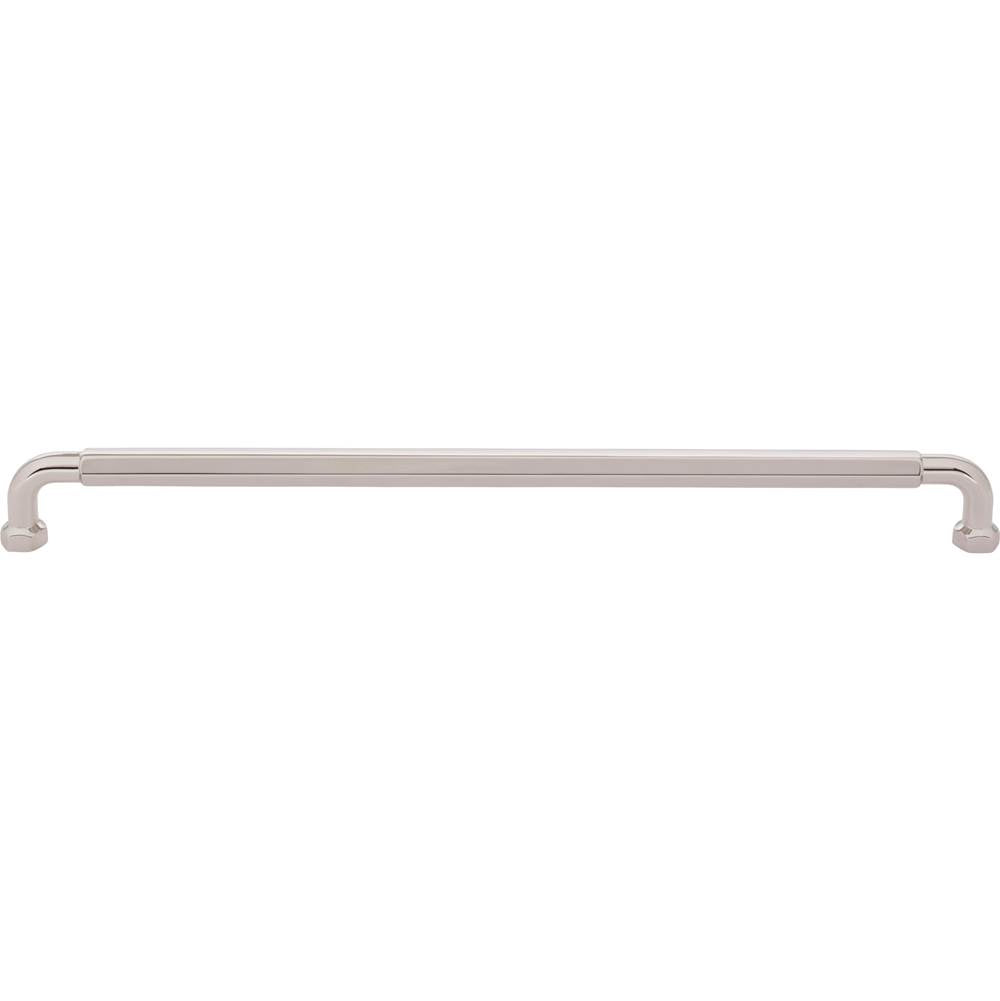 Top Knobs - Dustin Pull 12 Inch (c-c) Polished Nickel - Polished Nickel