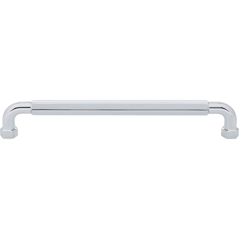 Top Knobs - Dustin Appliance Pull 12 Inch (c-c) Polished Chrome - Polished Chrome
