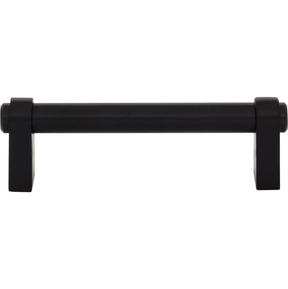Top Knobs - Lawrence Pull 3 3/4 Inch (c-c) Flat Black - Flat Black