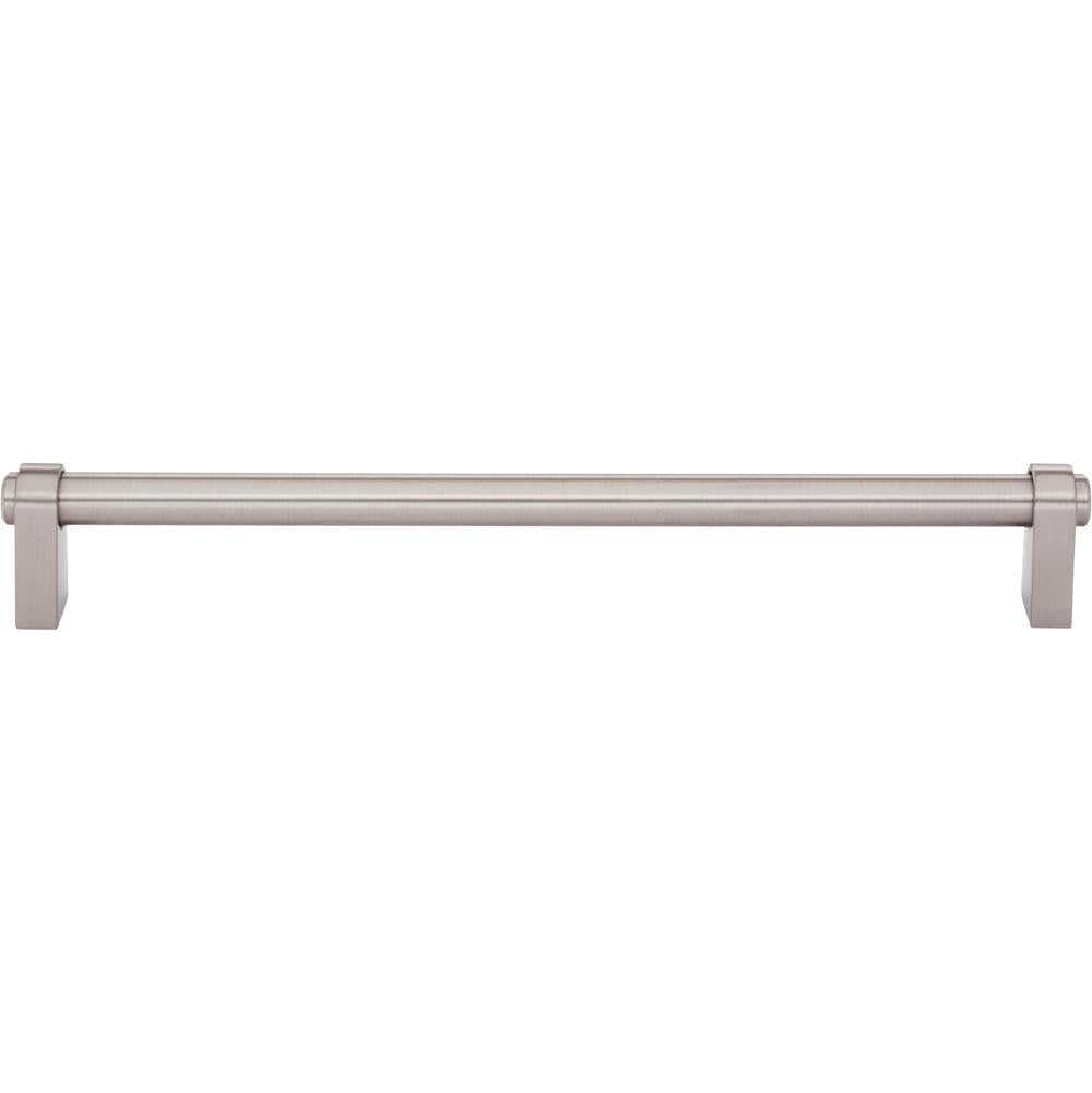 Top Knobs - Lawrence Pull 8 13/16 Inch (c-c) Brushed Satin Nickel - Brushed Satin Nickel