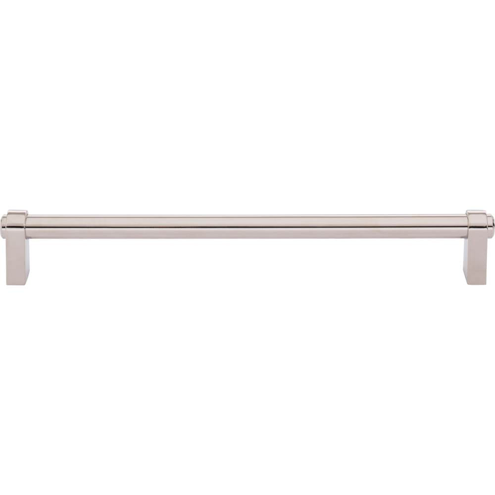 Top Knobs - Lawrence Pull 8 13/16 Inch (c-c) Polished Nickel - Polished Nickel