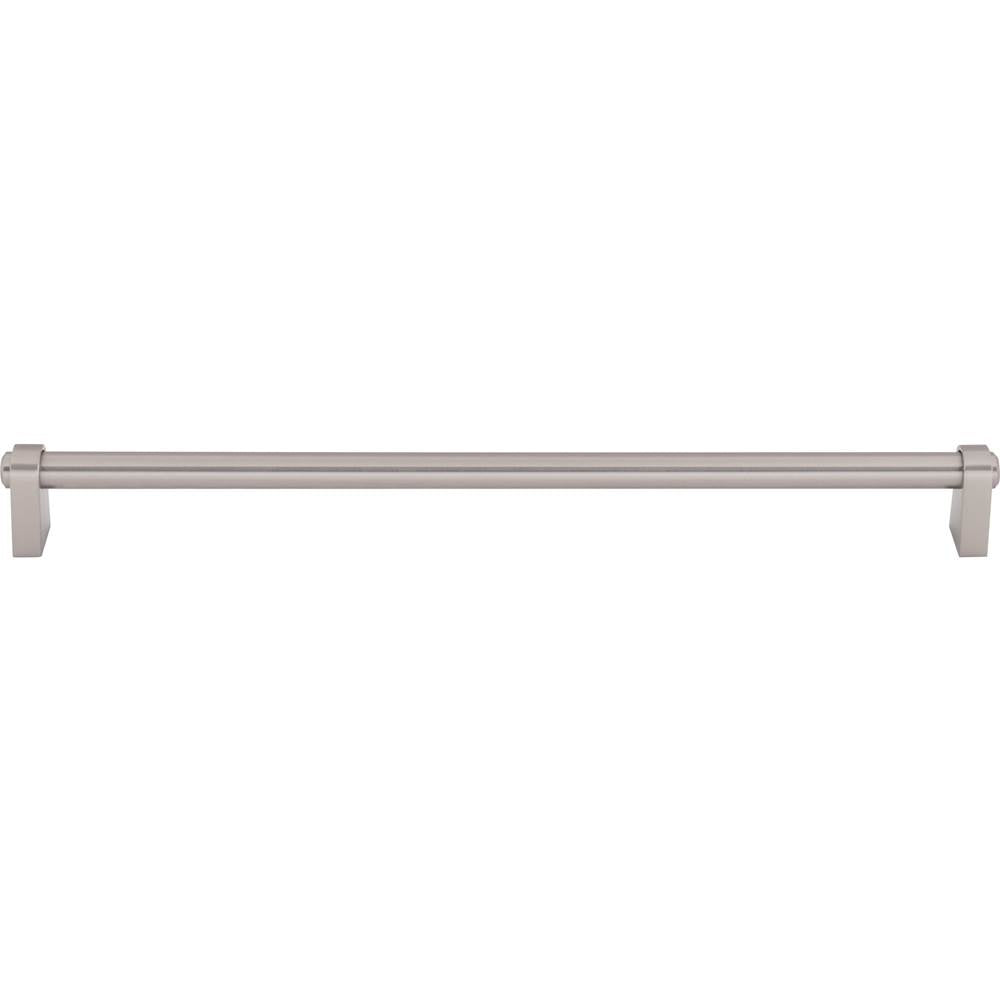 Top Knobs - Lawrence Pull 12 Inch (c-c) Brushed Satin Nickel - Brushed Satin Nickel