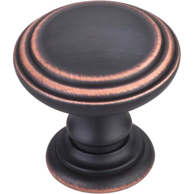 Top Knobs - Reeded Knob 1 1/2 Inch Umbrio - Umbrio