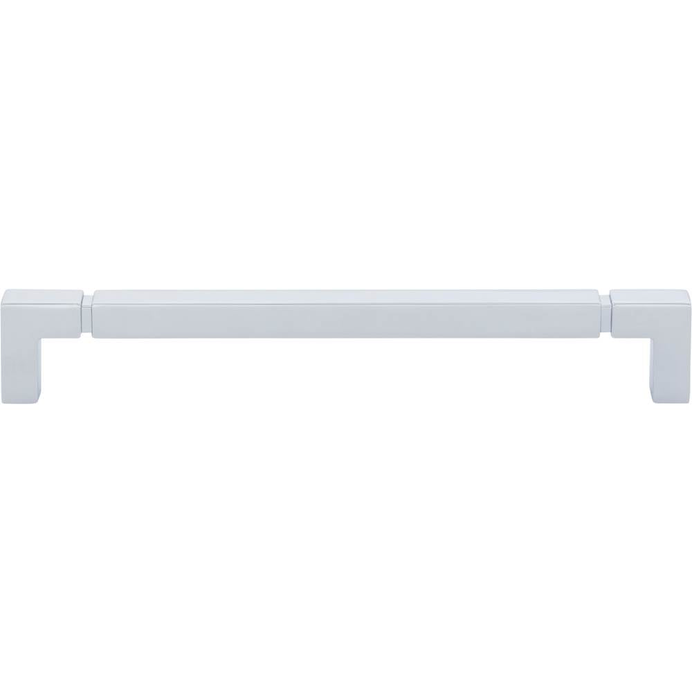 Top Knobs - Langston Pull 7 9/16 Inch (c-c) Polished Chrome - Polished Chrome
