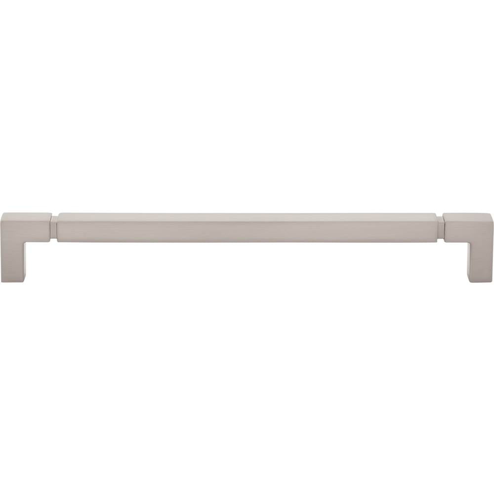 Top Knobs - Langston Pull 8 13/16 Inch (c-c) Brushed Satin Nickel - Brushed Satin Nickel