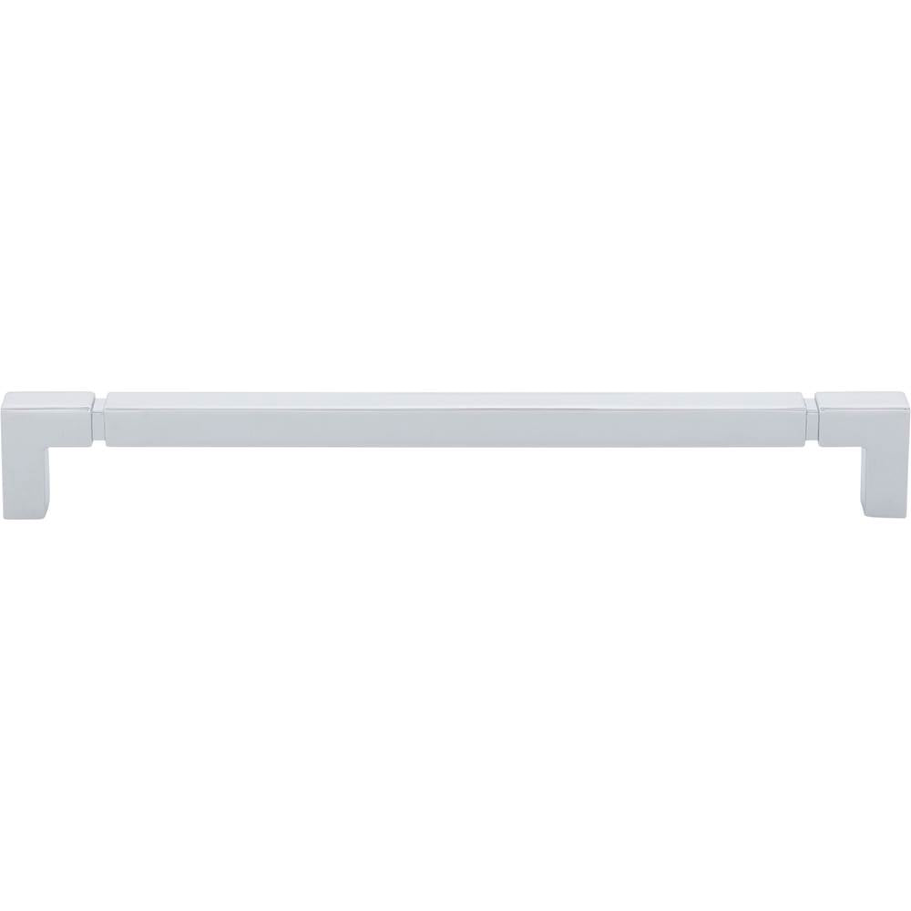 Top Knobs - Langston Pull 8 13/16 Inch (c-c) Polished Chrome - Polished Chrome