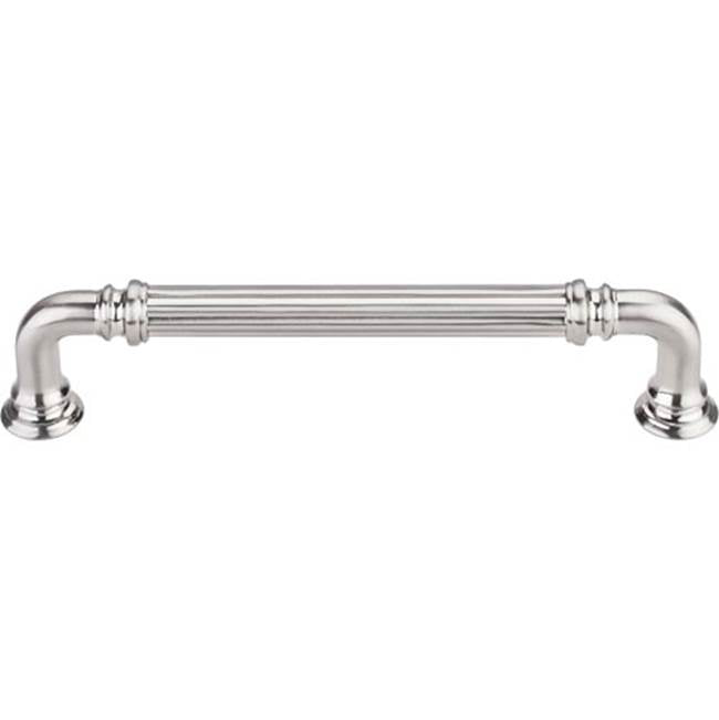Top Knobs - Reeded Pull 5 Inch (c-c) Brushed Satin Nickel - Brushed Satin Nickel