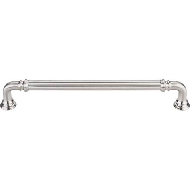 Top Knobs - Reeded Pull 7 Inch (c-c) Brushed Satin Nickel - Brushed Satin Nickel