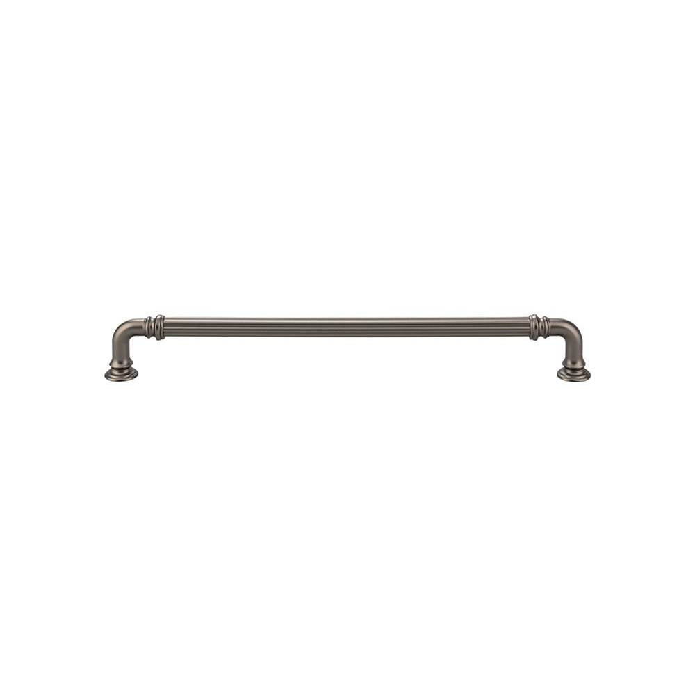 Top Knobs - Reeded Pull 9 Inch (c-c) Ash Gray - Ash Gray