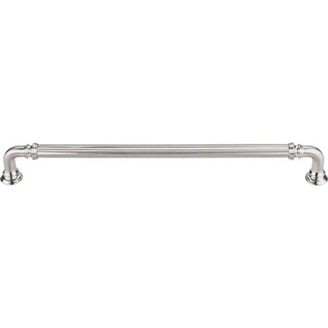Top Knobs - Reeded Pull 9 Inch (c-c) Brushed Satin Nickel - Brushed Satin Nickel