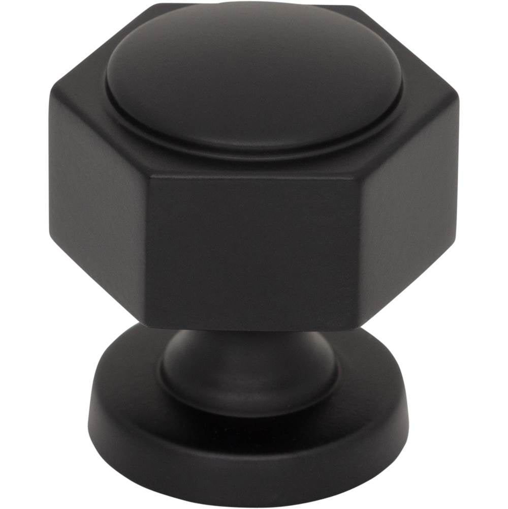 Top Knobs - Stanmore Knob 1 1/4 Inch Flat Black - Flat Black
