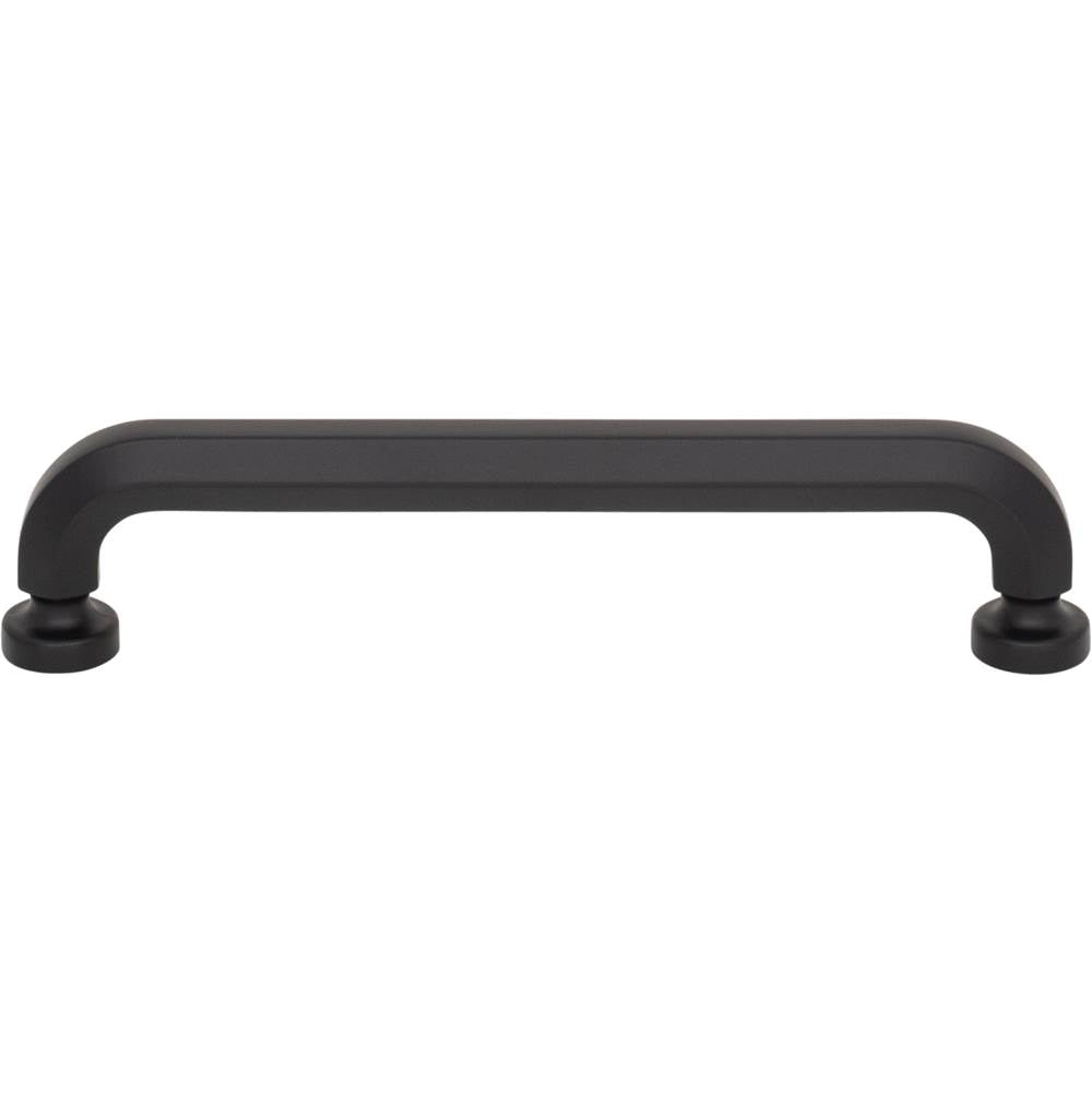 Top Knobs - Stanmore Pull 5 1/16 Inch (c-c) Flat Black - Flat Black