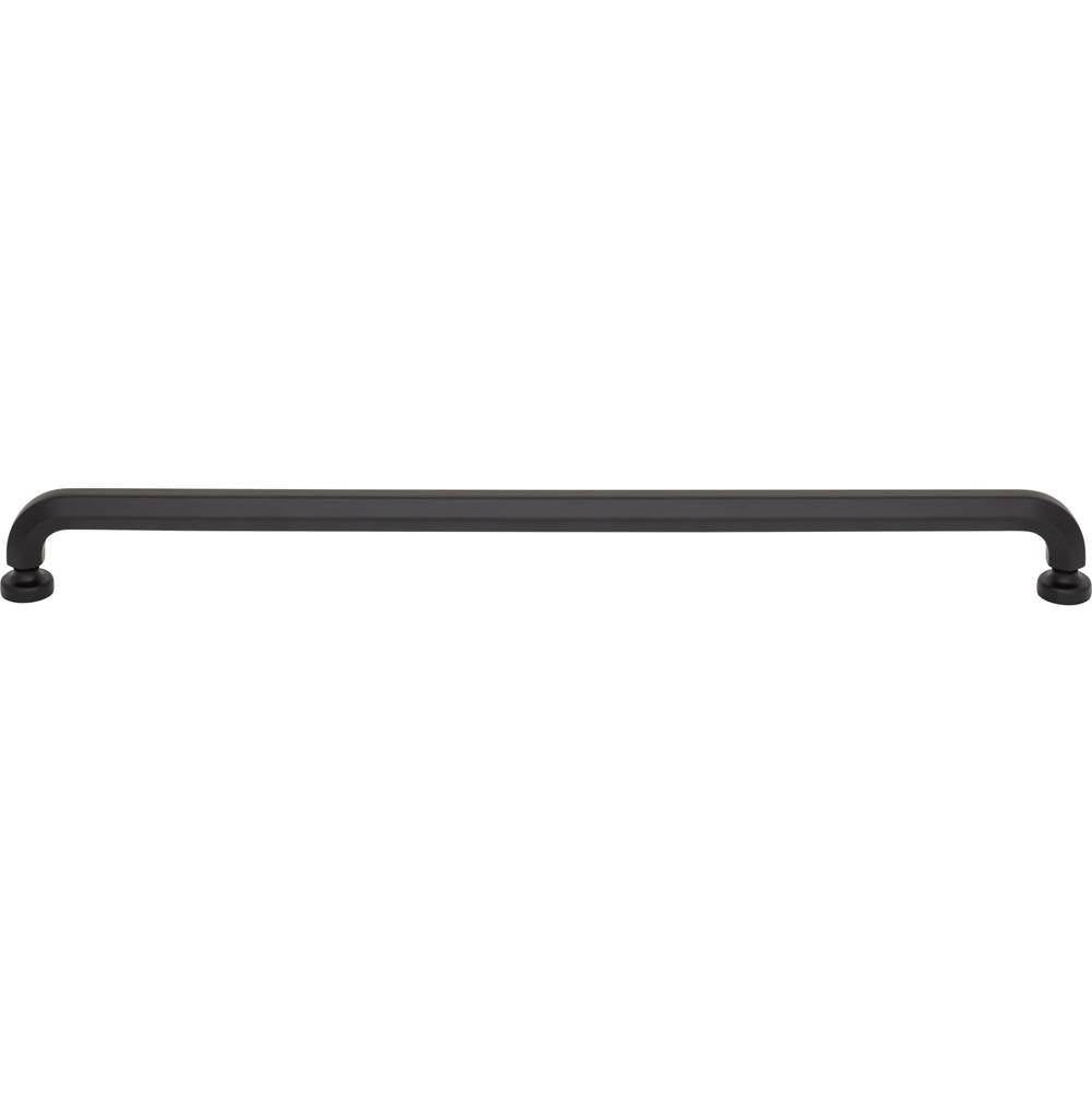 Top Knobs - Stanmore Pull 12 Inch (c-c) Flat Black - Flat Black