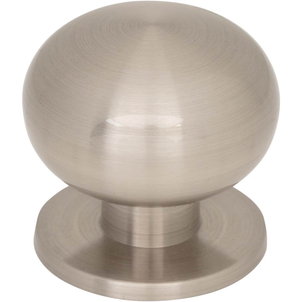 Top Knobs - Lambert Knob 1 1/4 Inch Brushed Satin Nickel - Brushed Satin Nickel